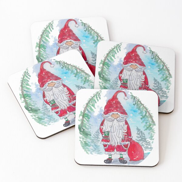 Item preview, New Year, Santa Claus, Christmas, Watercolor designed and sold by Pretzel-G92.