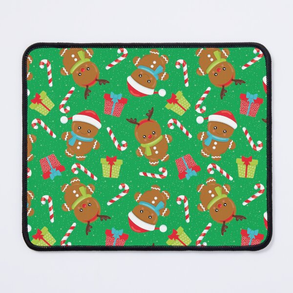 Item preview, Gingerbread kids - seamless Christmas pattern designed and sold by Kidzz.