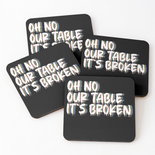Item preview, Oh No Our Table designed and sold by NuarzDesign.