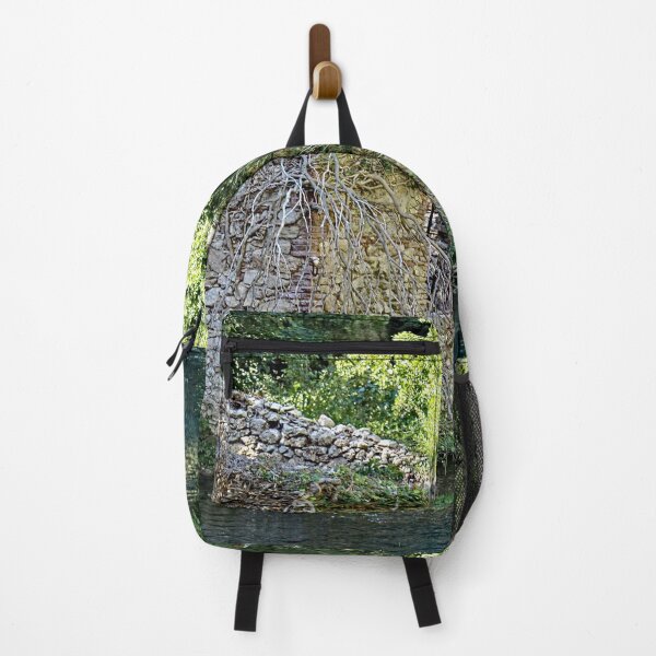 Item preview, Ruined Stone House by the River designed and sold by Anna Lemos.