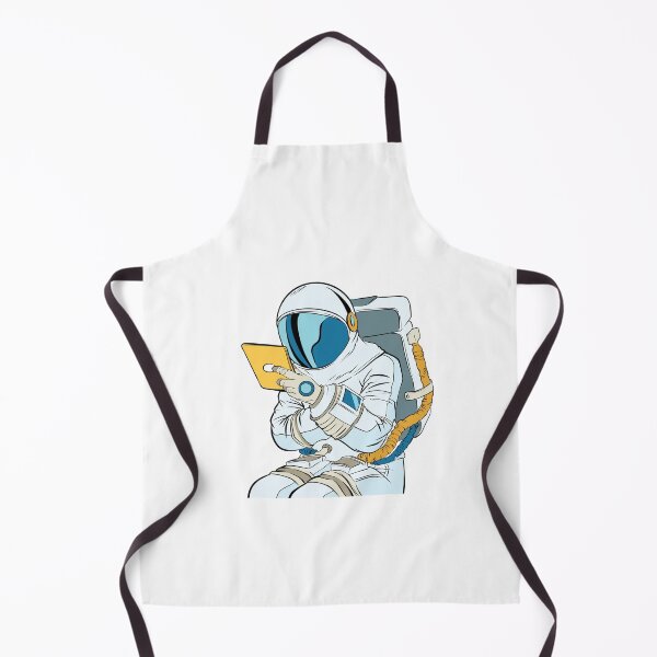 Item preview, Cartoon Reading Astronaut designed and sold by LAZZYART.