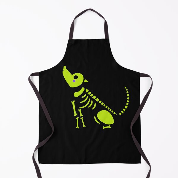 Item preview, Neon Green Skeleton Howling Wolf Simple Bold Design designed and sold by EarthArtDesigns.