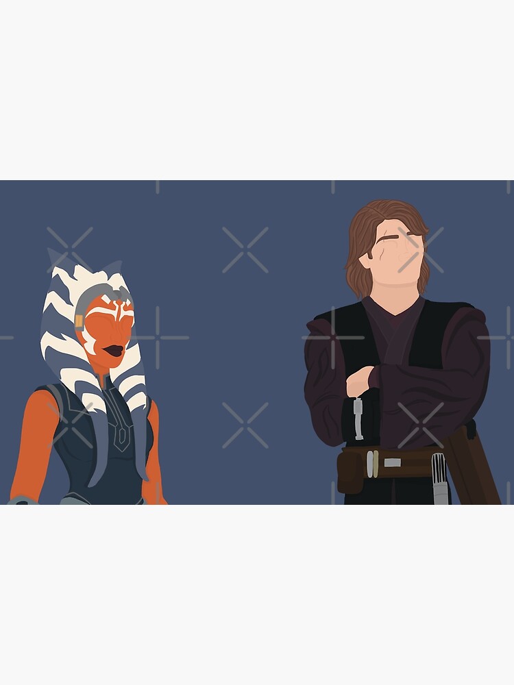 "Anakin and ahsoka season 7" Poster for Sale by gofundme Redbubble