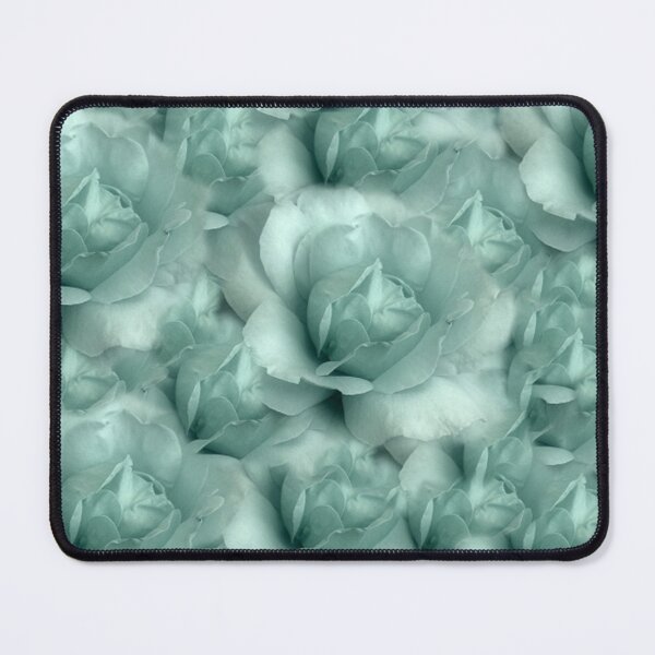 Item preview, Minty Green Large Cabbage Rose Collage designed and sold by JariHawk.