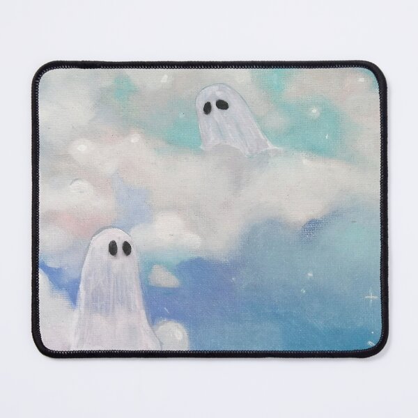 Item preview, See you in heaven, Cute ghosts art, Original oil painting designed and sold by Elena  Toumazatou.
