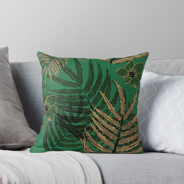 Item preview, Fern leaf with flowers designed and sold by IrenaW.