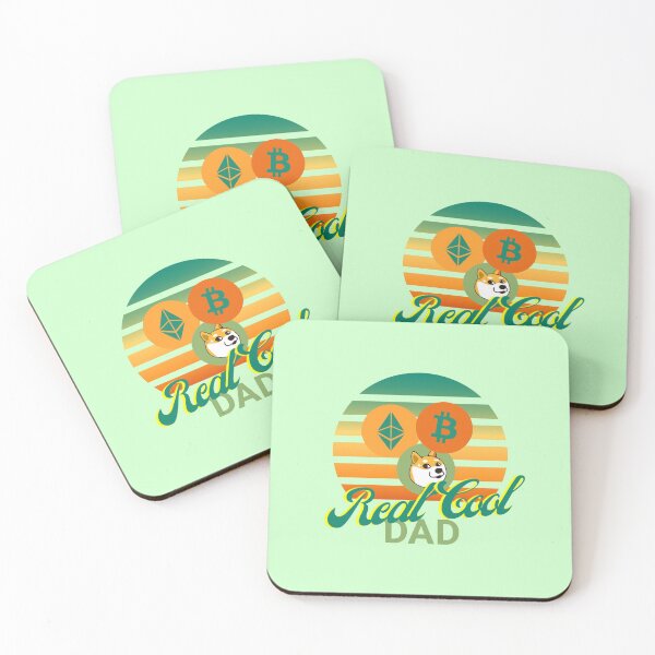 Item preview, Real Cool Dad |  Bitcoin | Cryptocurrencies designed and sold by DoherDesigns.