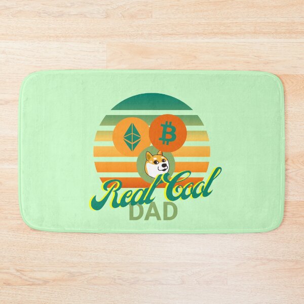 Item preview, Real Cool Dad |  Bitcoin | Cryptocurrencies designed and sold by DoherDesigns.