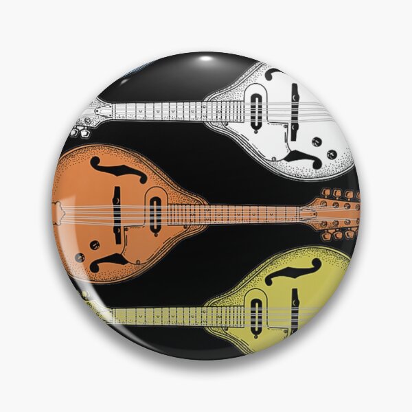 Item preview, Retro Country Music Mandolin Vintage Bluegrass designed and sold by HansWerne.