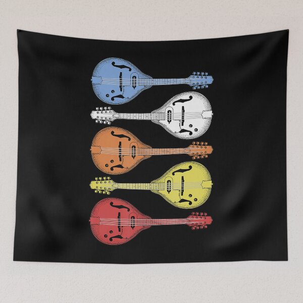 Item preview, Retro Country Music Mandolin Vintage Bluegrass designed and sold by HansWerne.