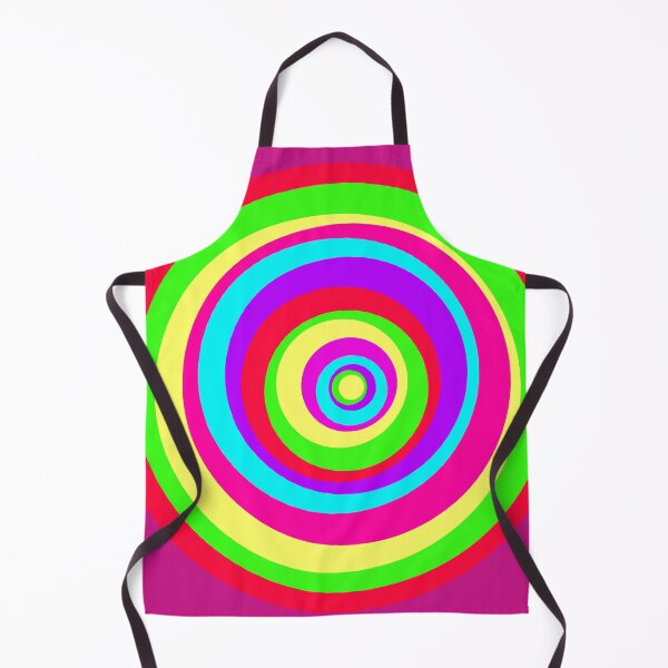 Item preview, Neon Offset Circles Abstract designed and sold by trendingatees.
