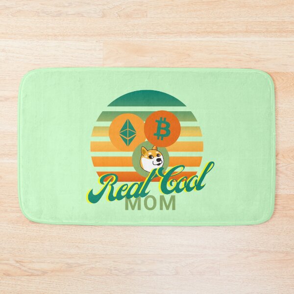 Item preview, Real Cool Mom |  Bitcoin | Cryptocurrencies designed and sold by DoherDesigns.