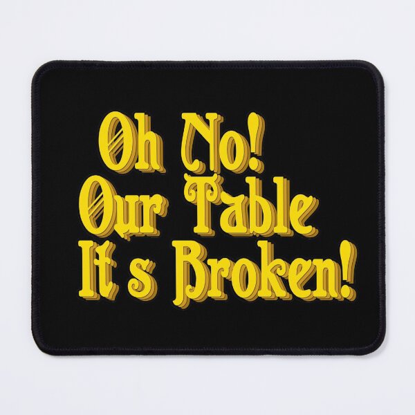 Item preview, Oh No Our Table designed and sold by NuarzDesign.