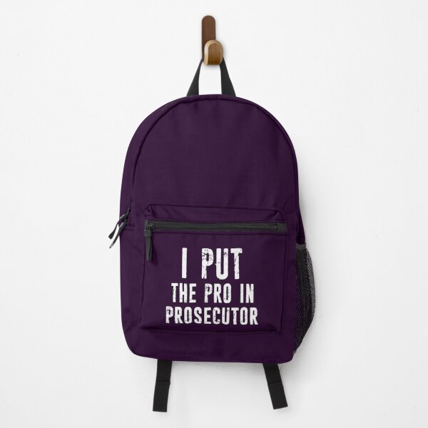 Item preview, Funny Prosecutor Attorney I Put The Pro In Prosecutor Disgtressed Style designed and sold by niftee.