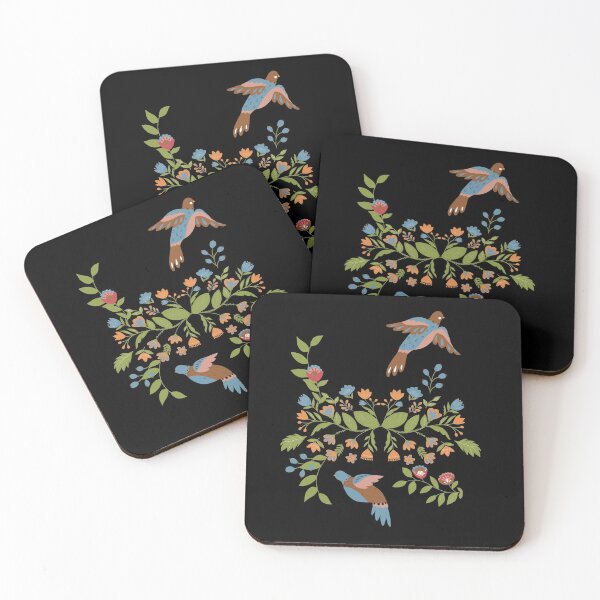 Item preview, Scandinavian Style Flowers and Birds designed and sold by Gingezel.