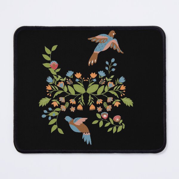 Item preview, Scandinavian Style Flowers and Birds designed and sold by Gingezel.