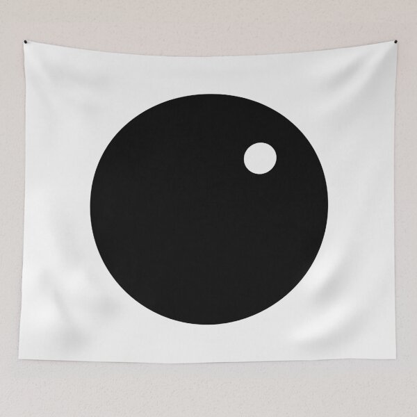 Item preview, Black and white Graphic Circle Sphere T-Shirt Poster  designed and sold by MirgoDesign.