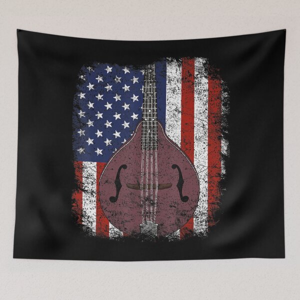 Item preview, Retro Mandolin Vintage Country Music Bluegrass designed and sold by HansWerne.