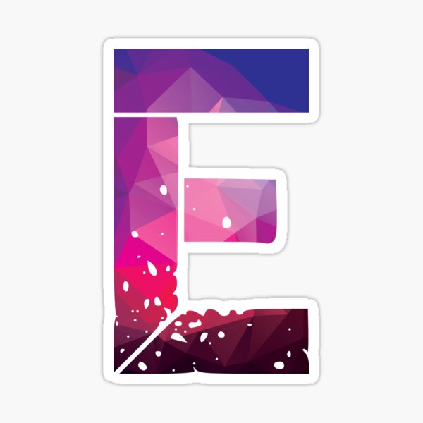 Item preview, Fantasy Alphabet Letter E designed and sold by oneline-art.