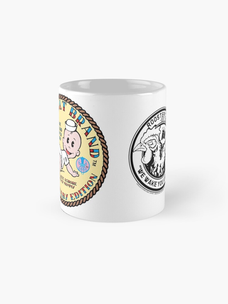 Thumbnail 4 of 6, Coffee Mug, Rooster Coffee Company / Old Salt Brand Cruise Baby Edition Angry Mug 2022 designed and sold by RooJack.