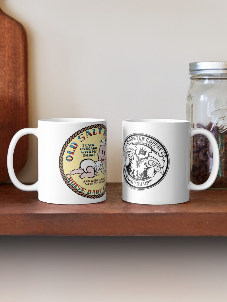 Thumbnail 2 of 6, Coffee Mug, Rooster Coffee Company / Old Salt Brand Cruise Baby Edition Angry Mug 2022 designed and sold by RooJack.