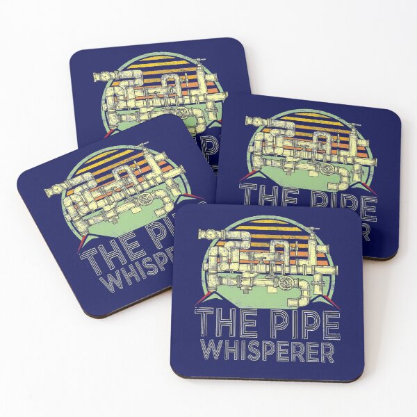 Item preview, Funny Plumber The Pipe Whisperer Retro Vintage Distressed Style designed and sold by niftee.