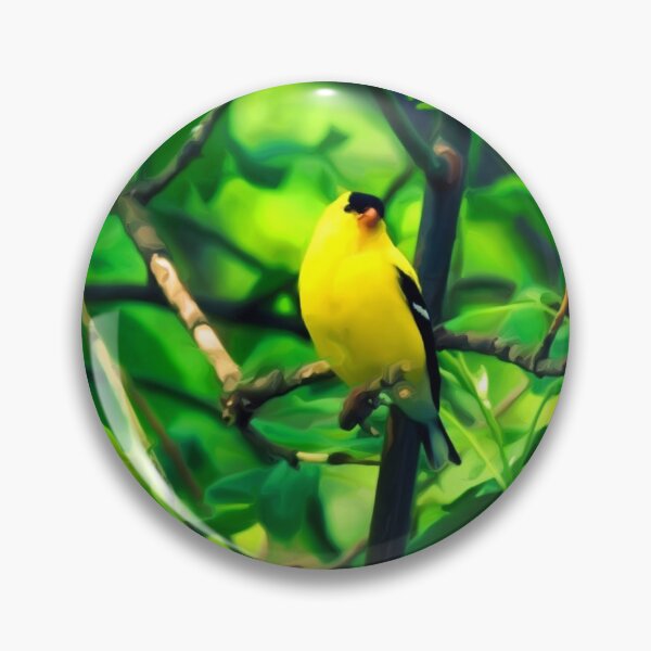 Artikelvorschau, American Goldfinch Digital Painting entworfen und verkauft von Zurickdesigns.
