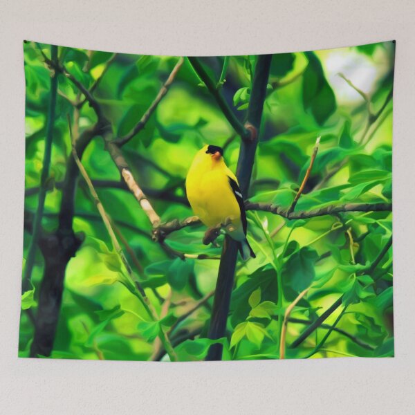 Item preview, American Goldfinch Digital Painting designed and sold by Zurickdesigns.