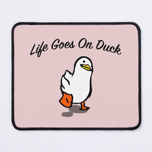 Item preview, Life goes on duck designed and sold by ajamshed.