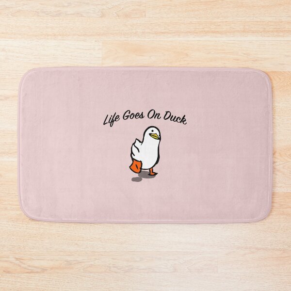 Item preview, Life goes on duck designed and sold by ajamshed.