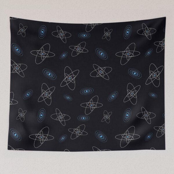 Item preview, Space pattern woth orbits designed and sold by irisman.