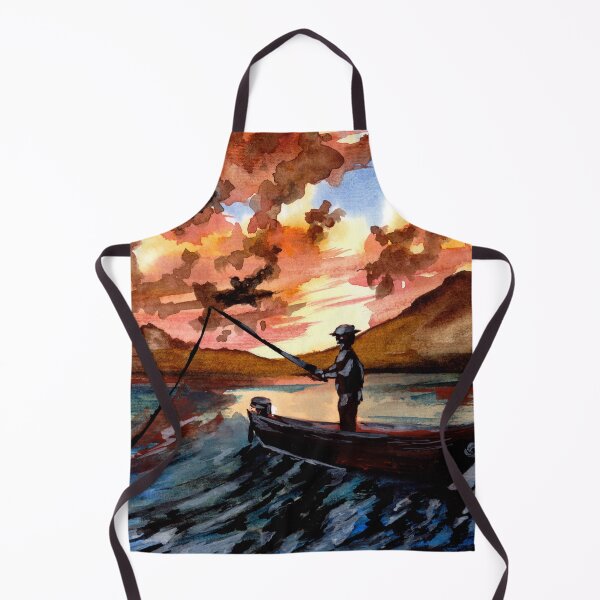 Item preview, Fishing at Sunset designed and sold by Sebastian Grafmann.