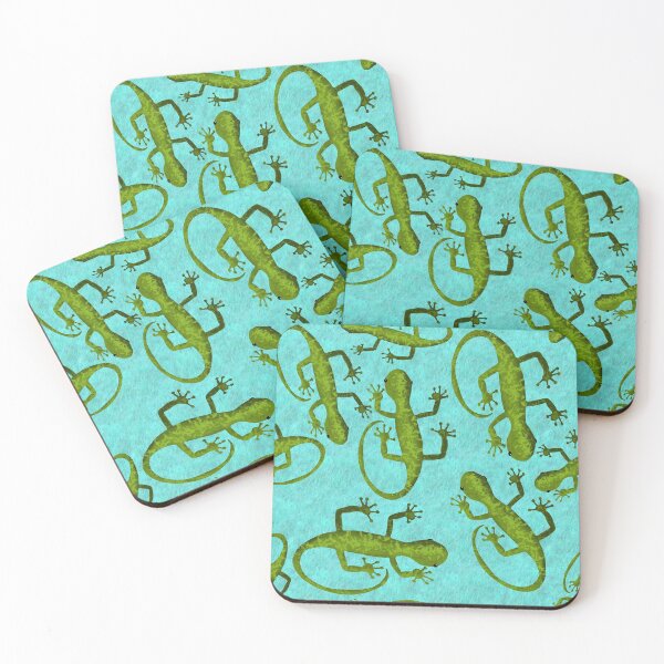 Item preview, Green Gecko Pattern designed and sold by NancyMerkle.