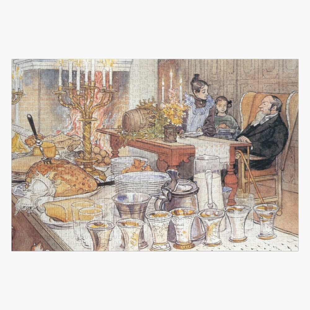 Cat Print Louis Wain Cats Vintage Art The Wedding Breakfast Jigsaw