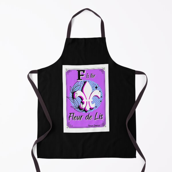 Item preview, F is for Fleur de Lis designed and sold by artbyomega.