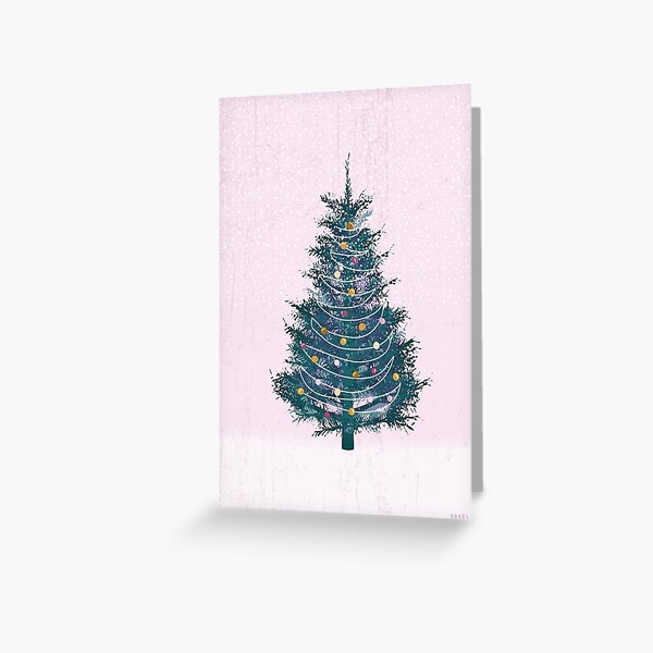 Christmas tree Greeting Card