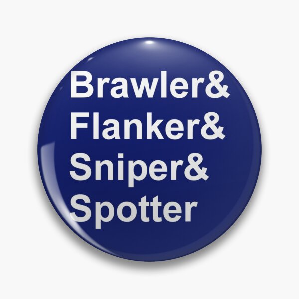 Item preview, Brawler Flanker Sniper Spotter   designed and sold by BRUCE-BRS.
