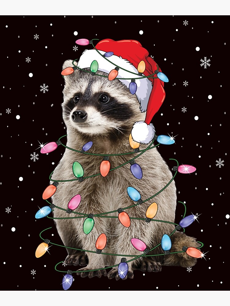 Raccoon christmas pajamas new arrivals