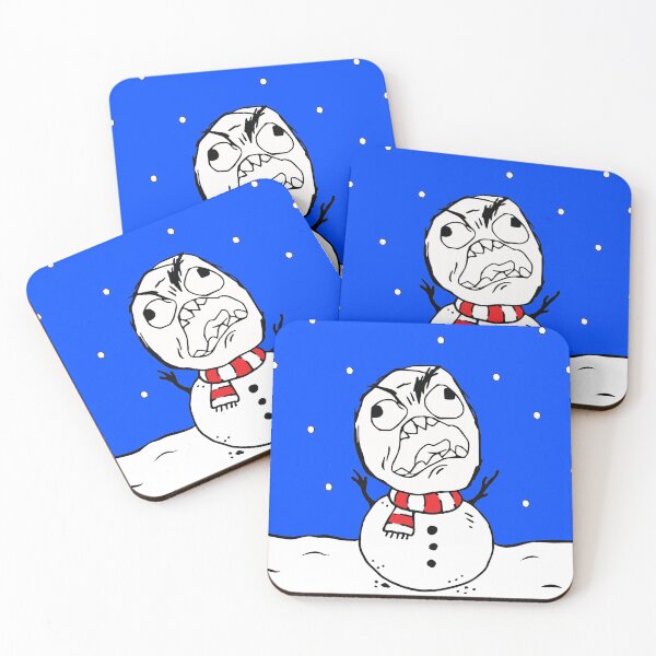 Item preview, Dramatic Snowman designed and sold by TeeServes.