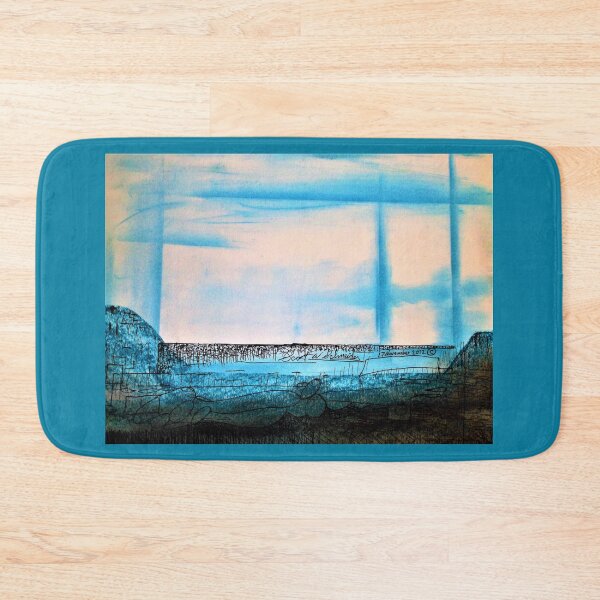 Item preview, Blue Black White Abstract designed and sold by Scott and Mary Schneider art_photography.