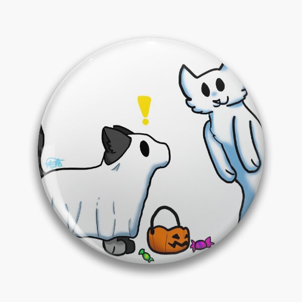 Item preview, Ghost cat designed and sold by Navided.