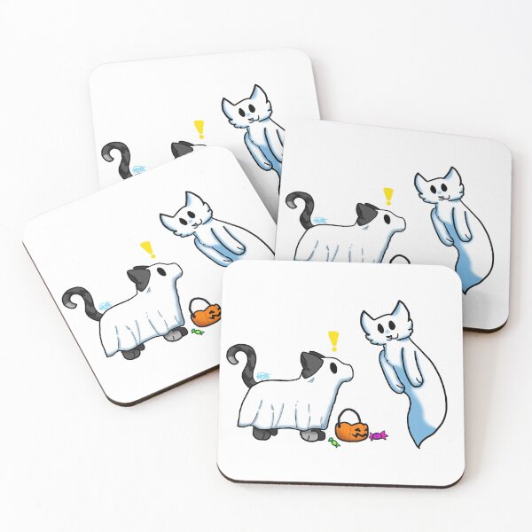 Item preview, Ghost cat designed and sold by Navided.
