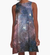 Galaxie - Nebel 01 A-Linien Kleid
