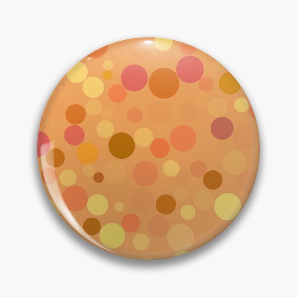 Item preview, Yellow Orange Red Brown Polka Dots designed and sold by Gingezel.