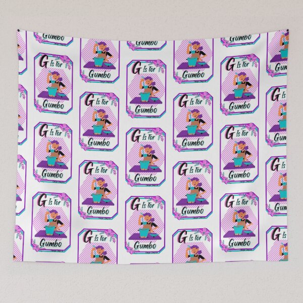 Item preview, G is for Gumbo designed and sold by artbyomega.