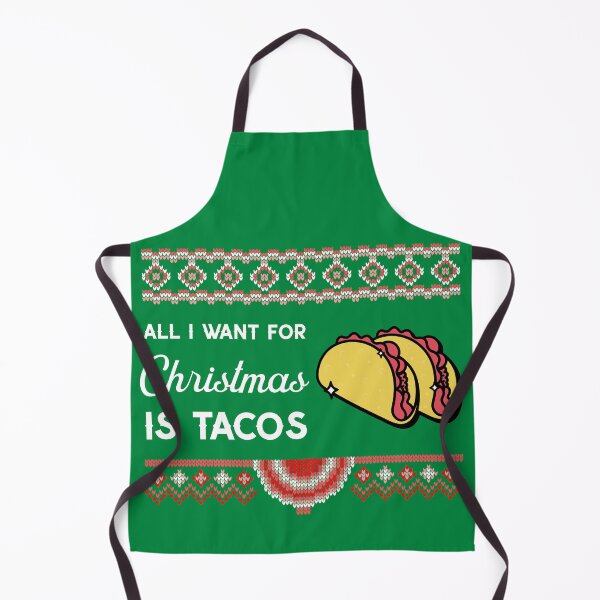 Item preview, All I Want For Christmas Is Tacos ugly designed and sold by Rad-State.