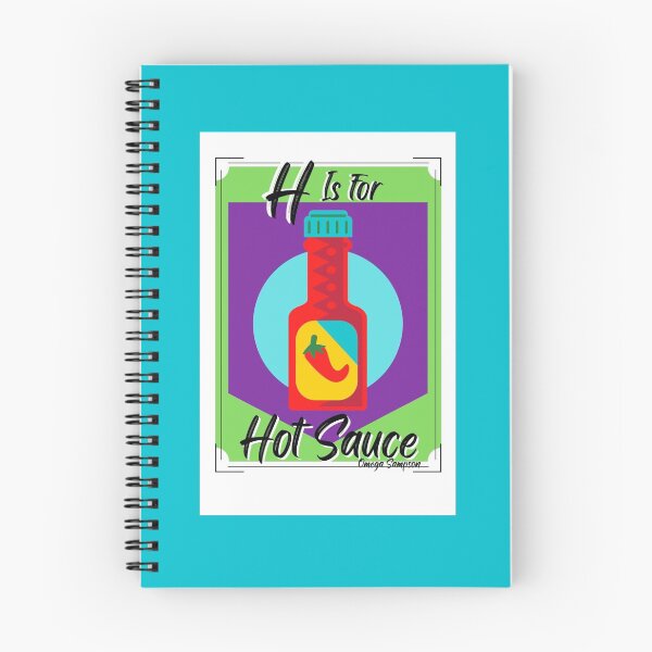 Item preview, H is for Hot Sauce designed and sold by artbyomega.