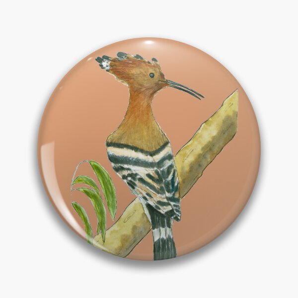 Item preview, Hoopoe (Watercolour) designed and sold by Sarah Addy.