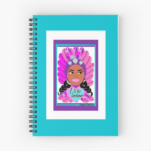 Item preview, I is for Indian designed and sold by artbyomega.