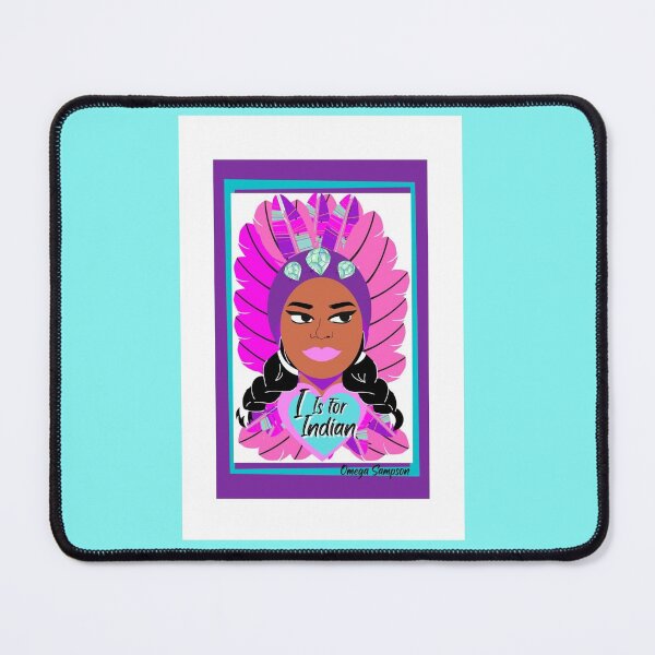 Item preview, I is for Indian designed and sold by artbyomega.